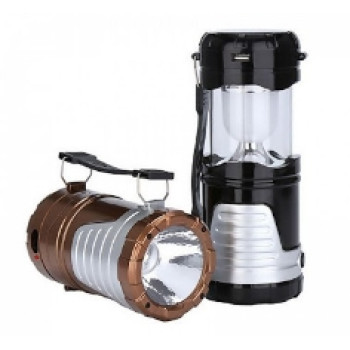 MAXIMO Lampu Camping Panel Solar plus Senter